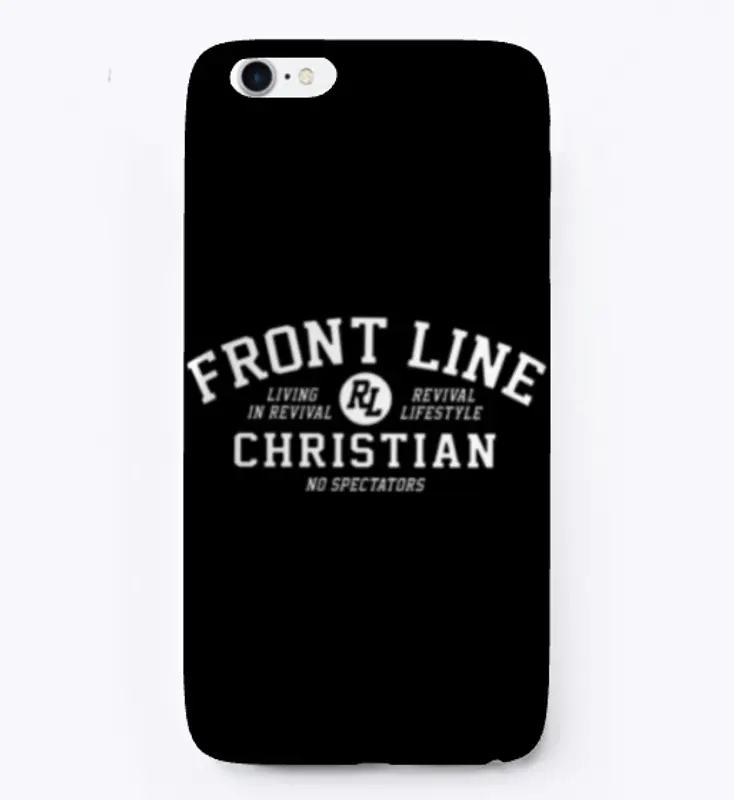 Front Line Christian White Text 