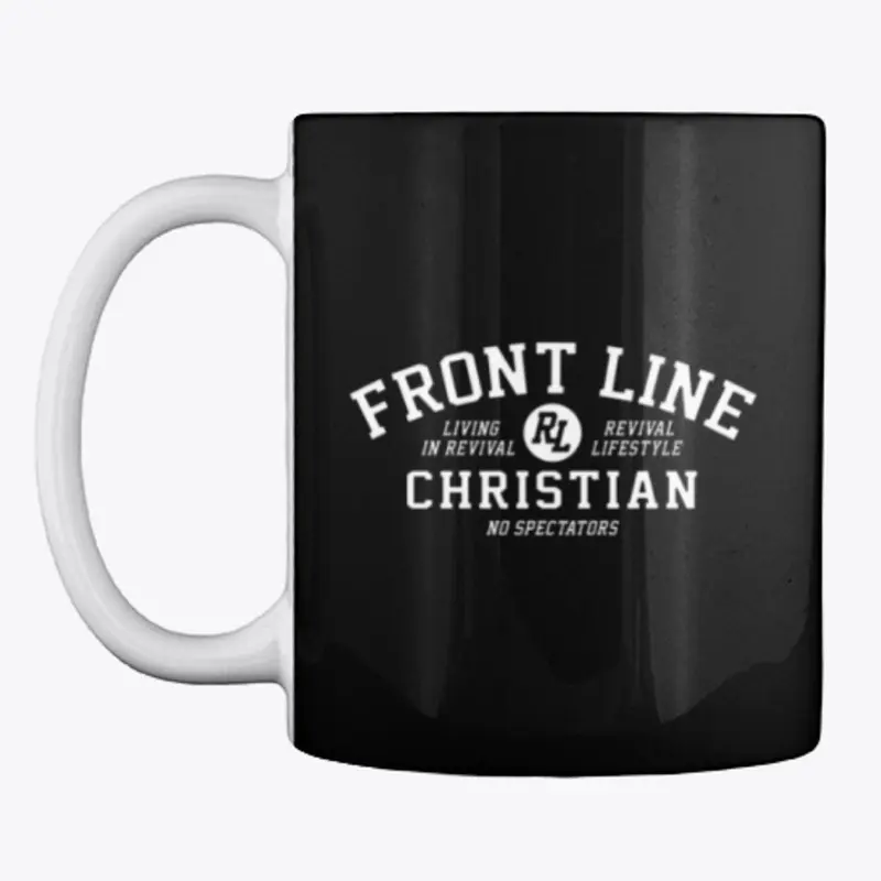 Front Line Christian White Text 