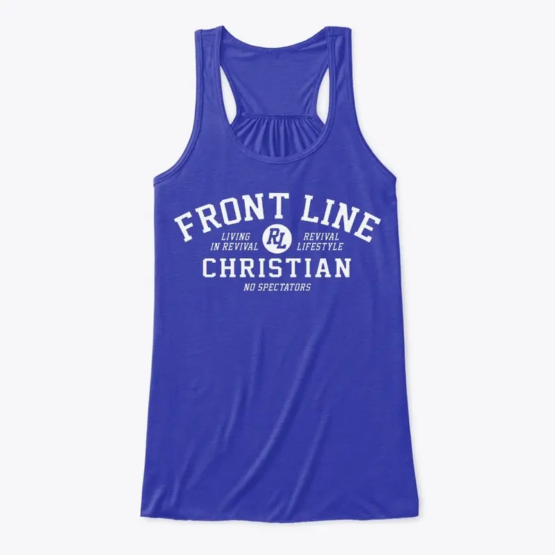 Front Line Christian White Text 