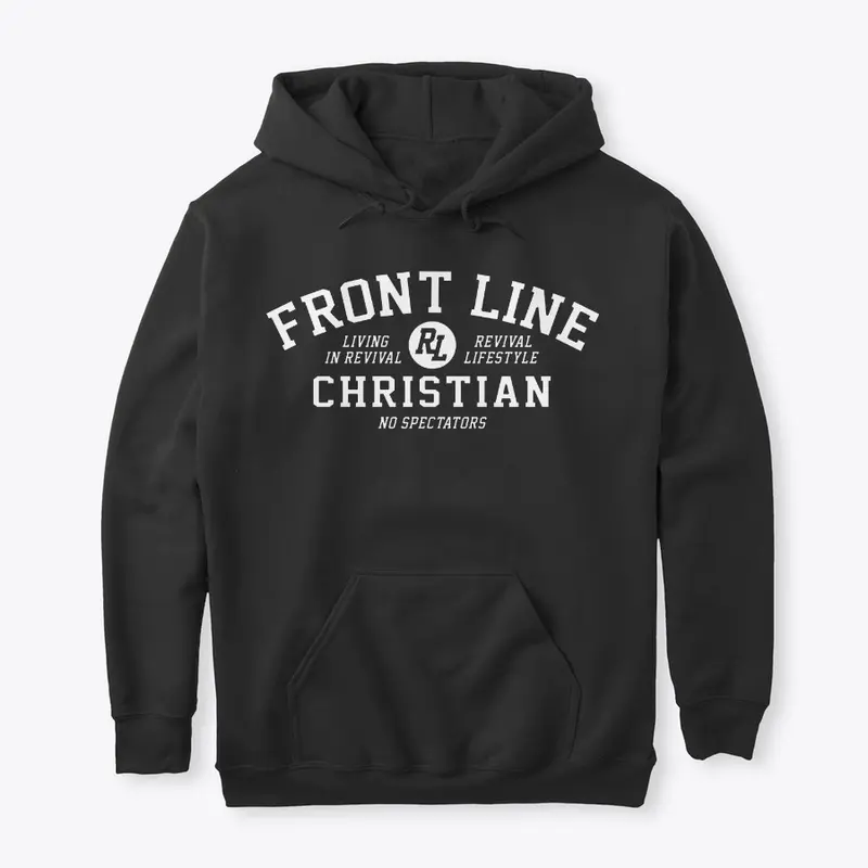 Front Line Christian White Text 