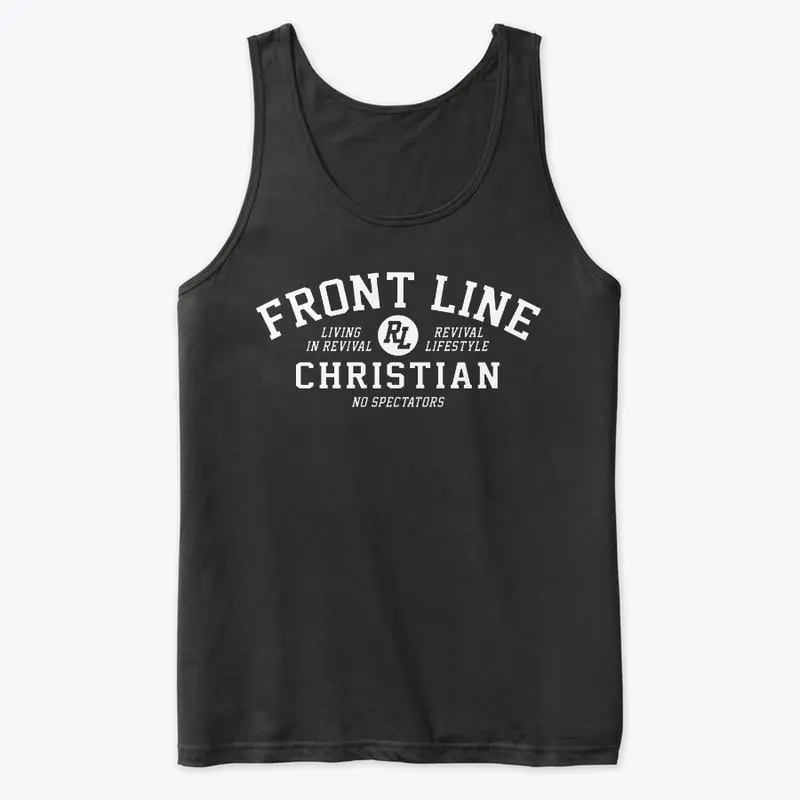 Front Line Christian White Text 